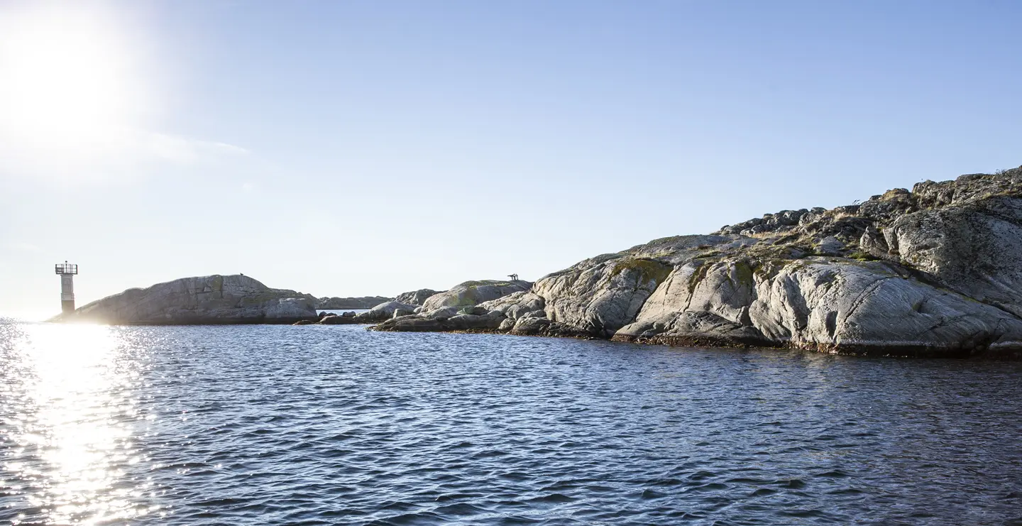 Bohusläns skärgård där pizzorna produceras